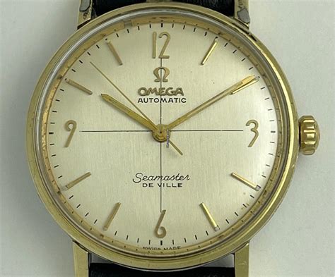 Omega Seamaster DeVille Automatic Gold Capped .